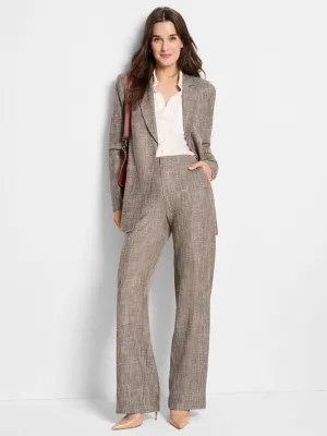 30.5 Lenox Wide Leg Tweed Pant
