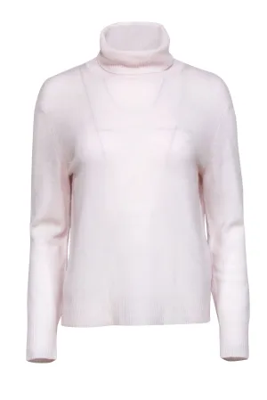 360 Cashmere - Ivory Cashmere Turtleneck Sweater Sz S
