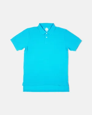 AQUA SOLID PIQUE POLO - CLASSIC FIT
