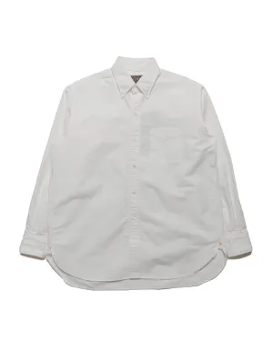 Beams Plus B.D. American Oxford Classic Fit White
