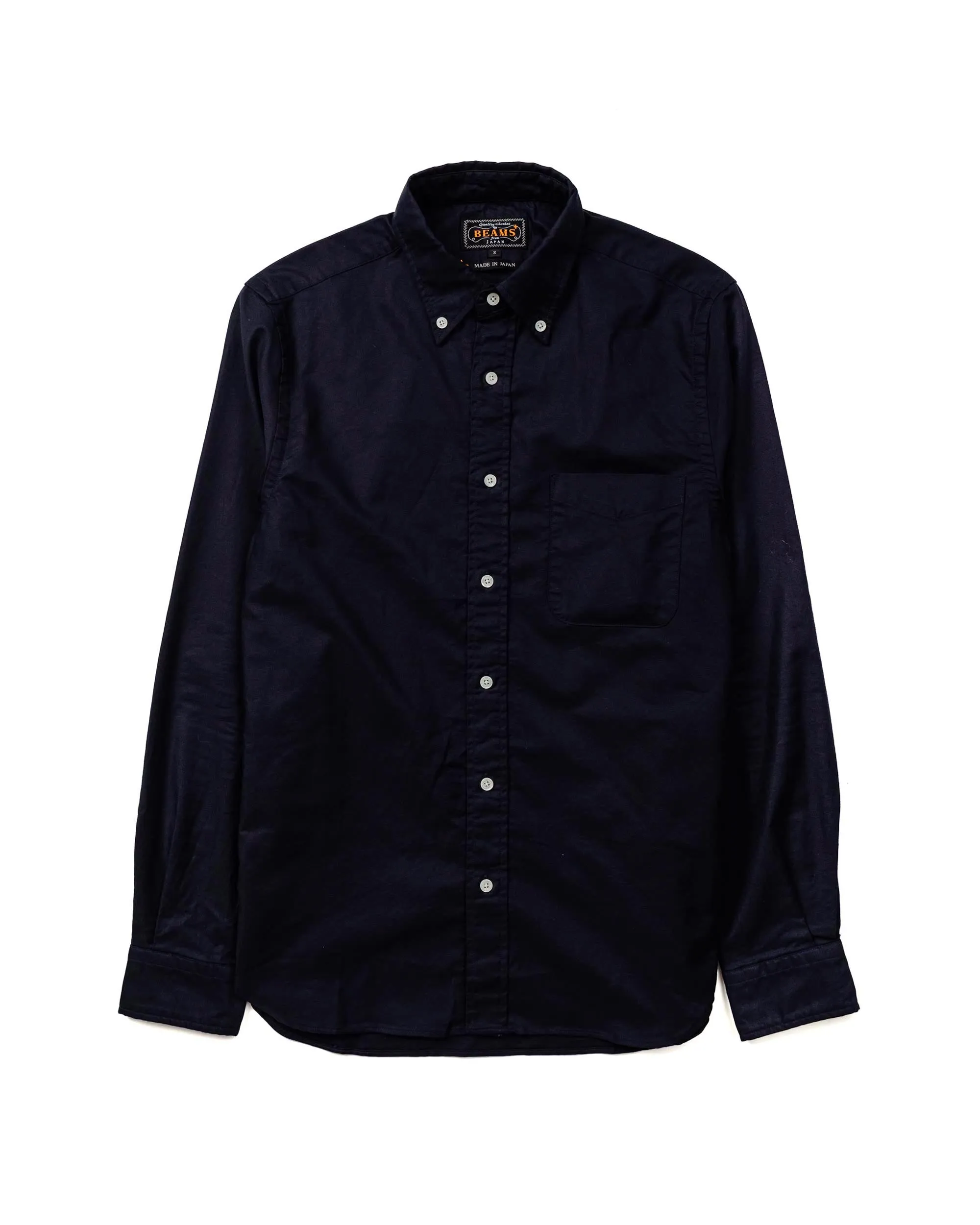 Beams Plus B.D. Colour Oxford Navy
