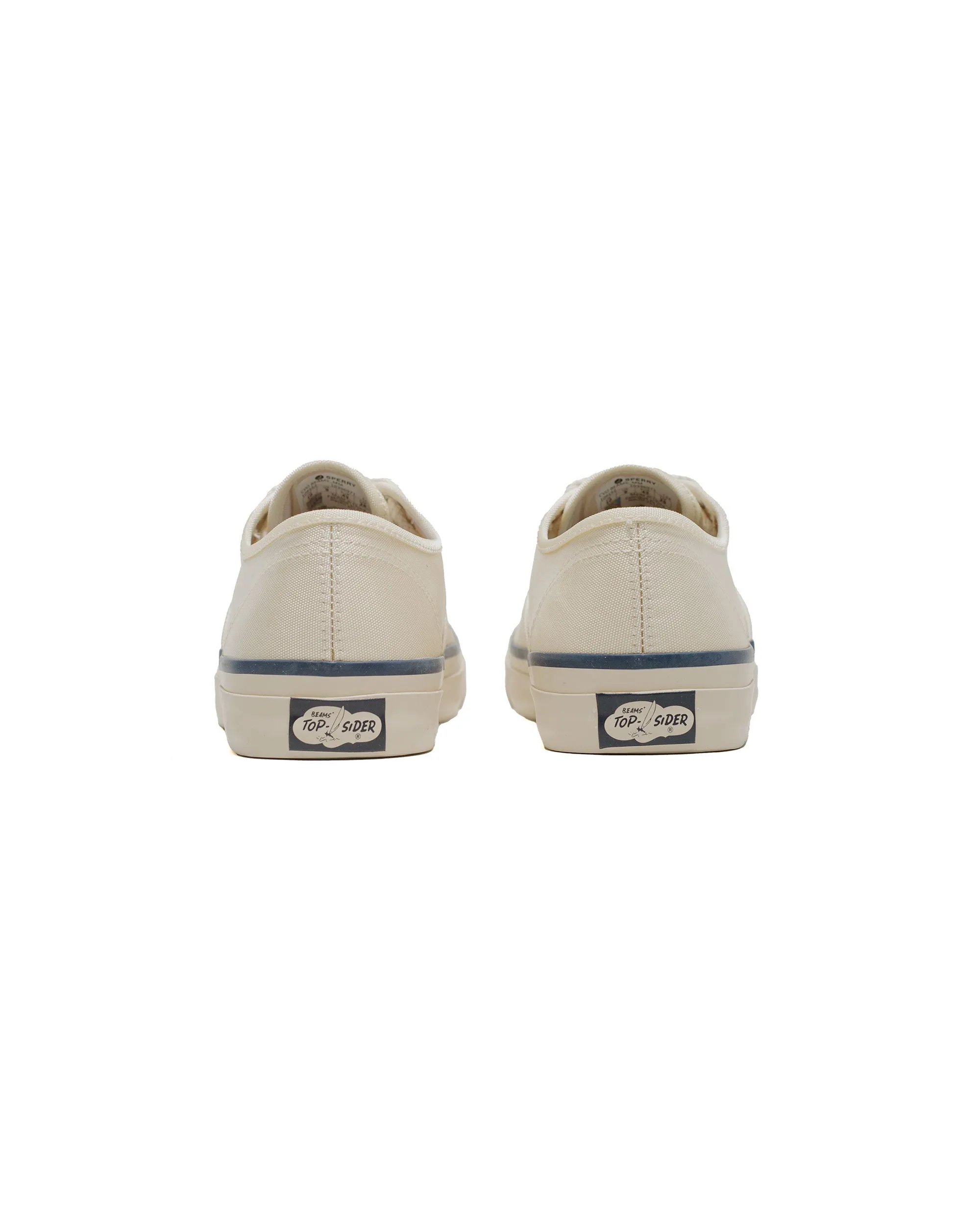 Beams Plus Sperry Top-Sider MIL CVO Nylon Oxford White