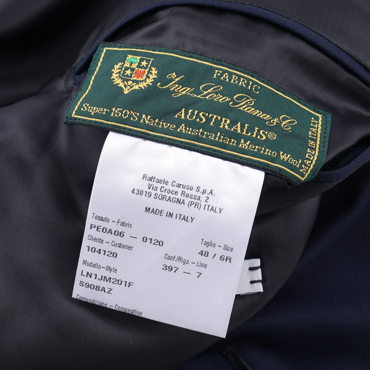 Caruso Classic-Fit Super 150s Wool Suit