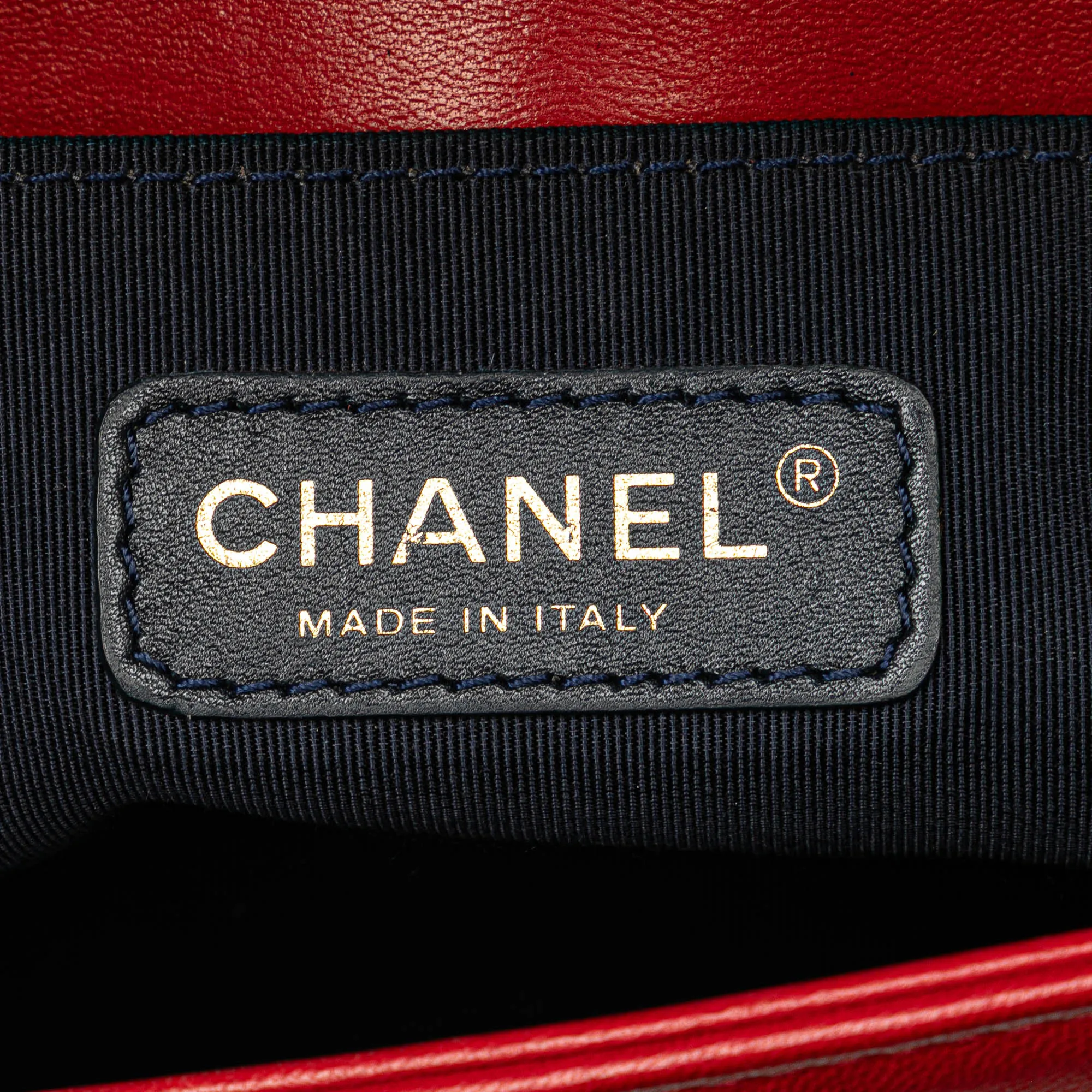 Chanel Medium Velvet and Tweed Boy Flap