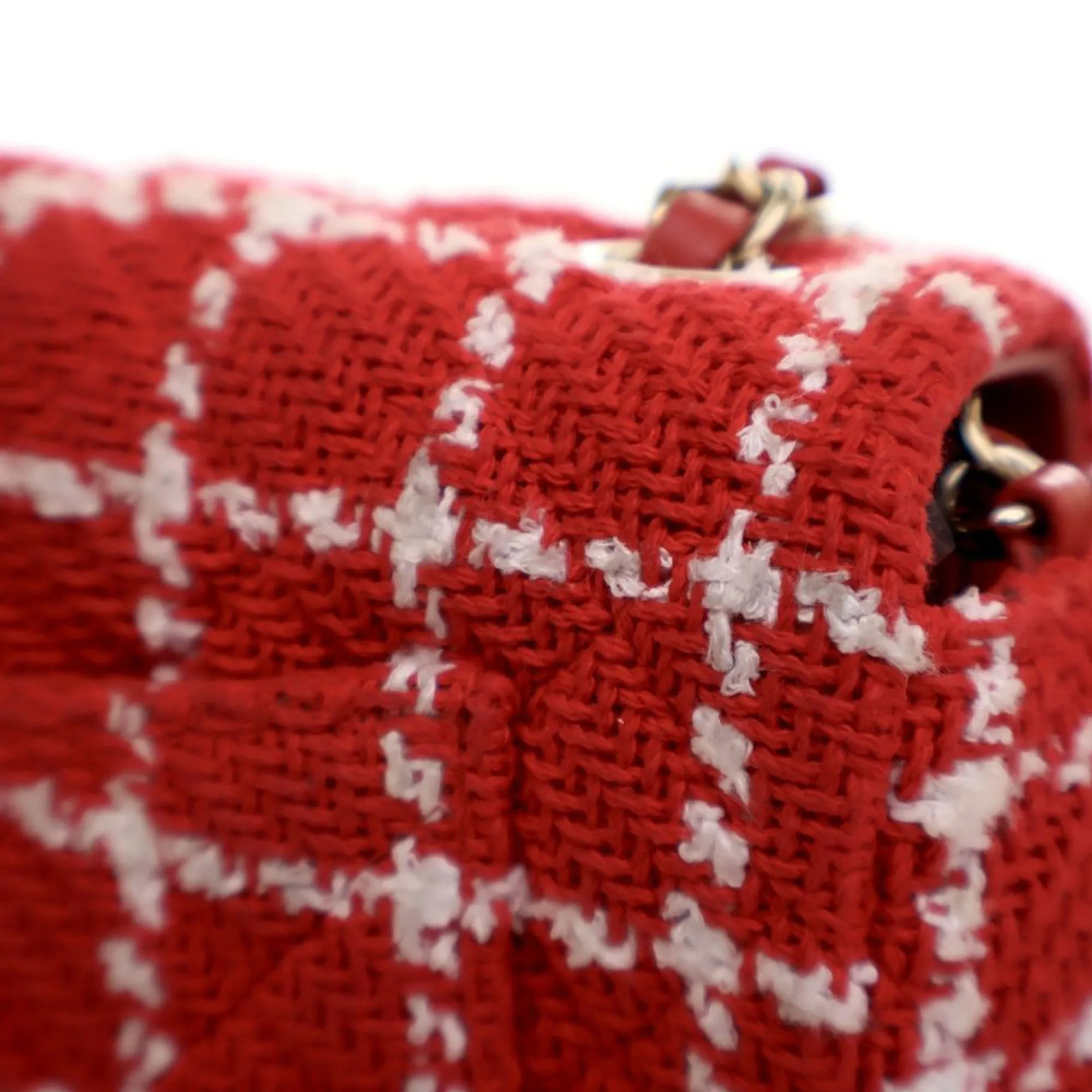 Chanel Mini Rectangular Classic Tweed Flap