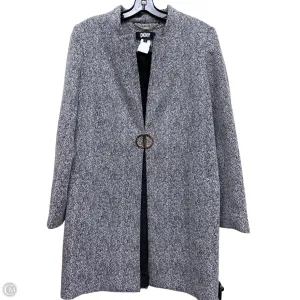 Coat Peacoat By Dkny In Black & Grey. Size: 12