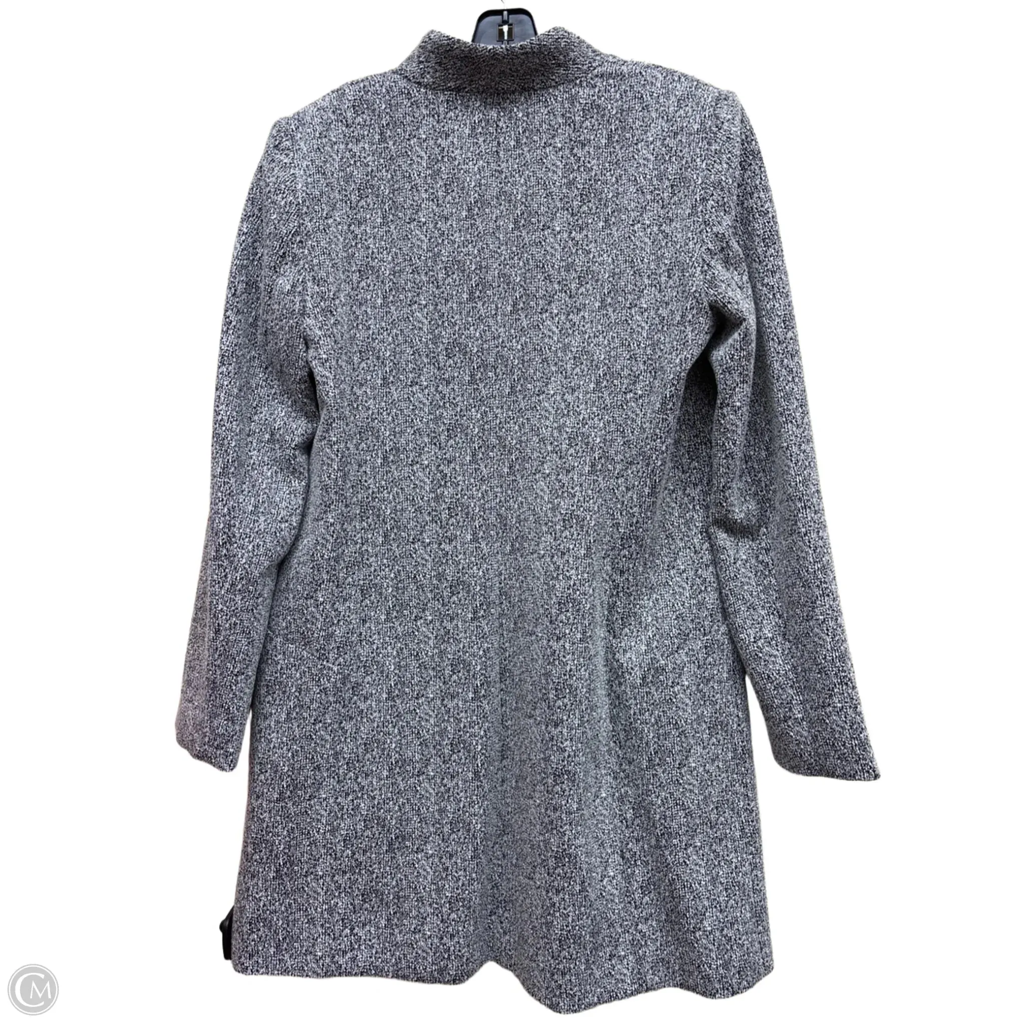 Coat Peacoat By Dkny In Black & Grey. Size: 12