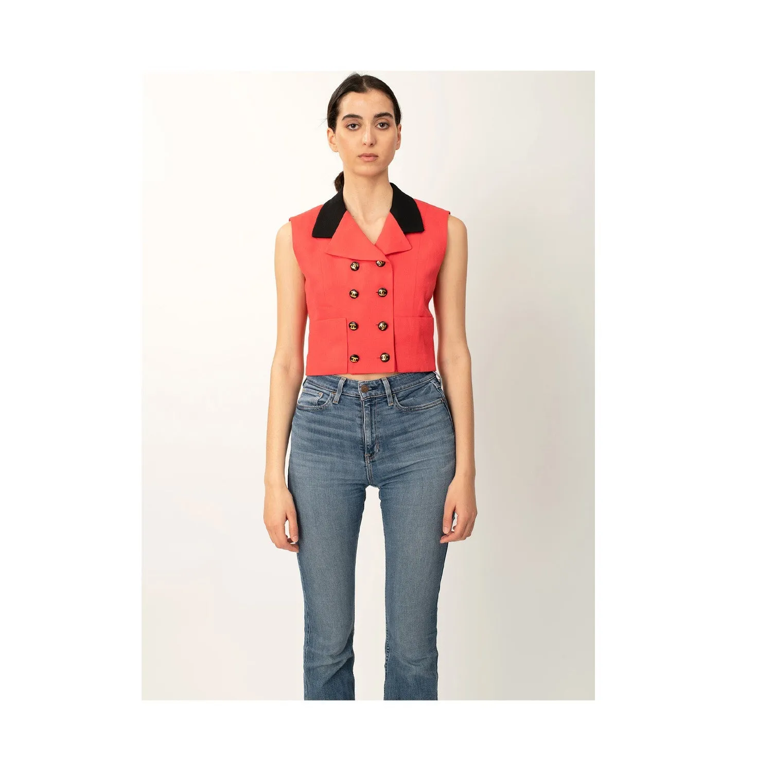 Double Breasted Vest - '90s
