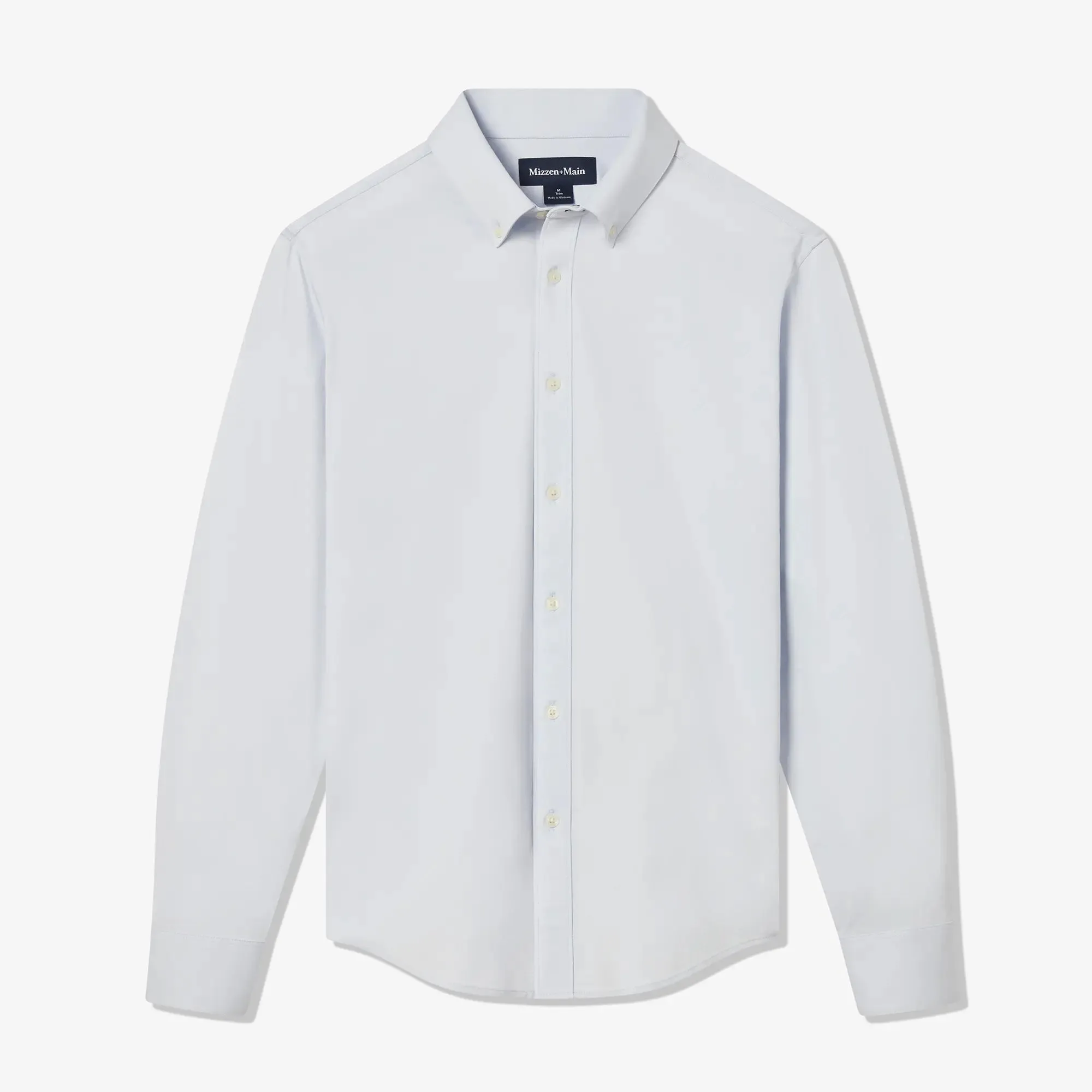 Ellis Oxford Dress Shirt - Sky Blue Solid | Mizzen   Main