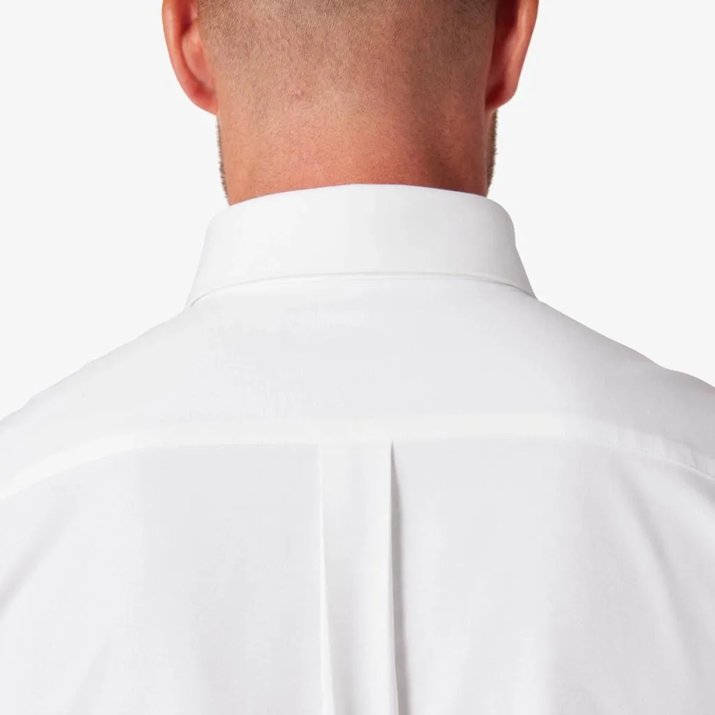 Ellis Oxford Dress Shirt - White | Mizzen   Main