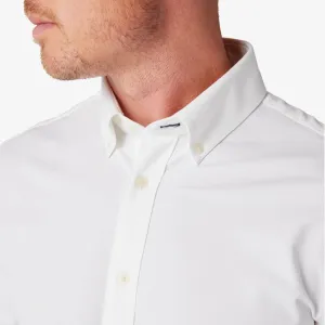 Ellis Oxford Dress Shirt - White | Mizzen   Main