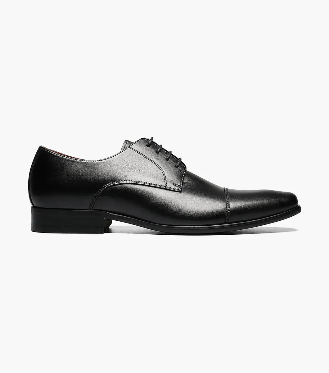 Florsheim Postino Plain Ox Black Smooth