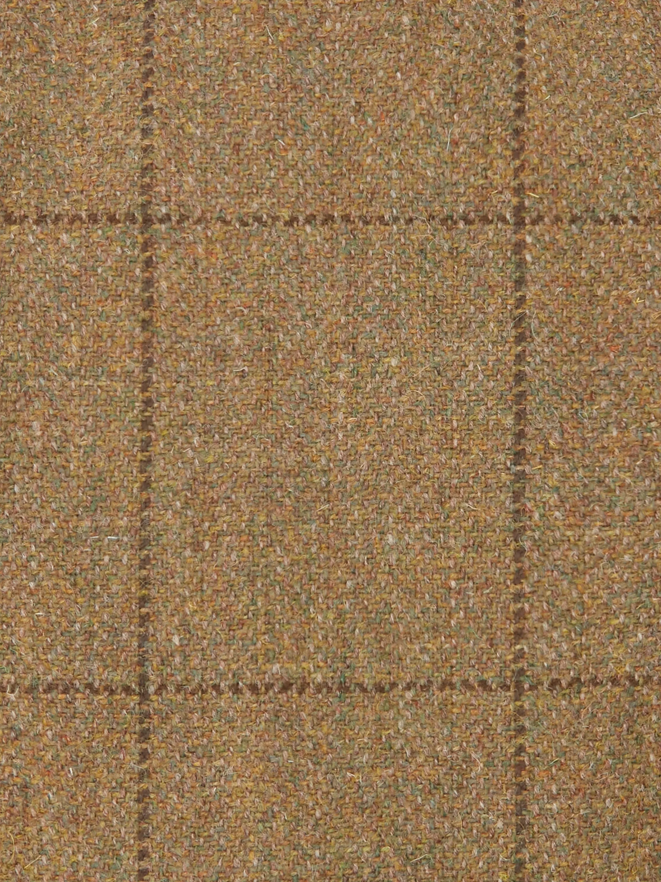 Garforth Cap - Moss Windowpane Tweed