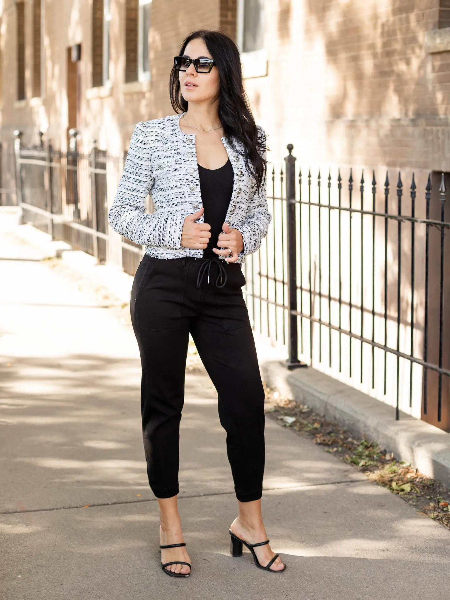 Generation Love Karson Tweed Blazer