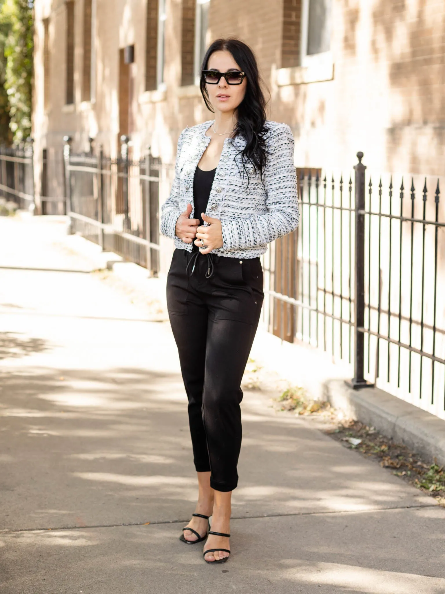 Generation Love Karson Tweed Blazer