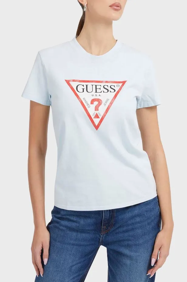 Guess Classic Fit Logo Tee