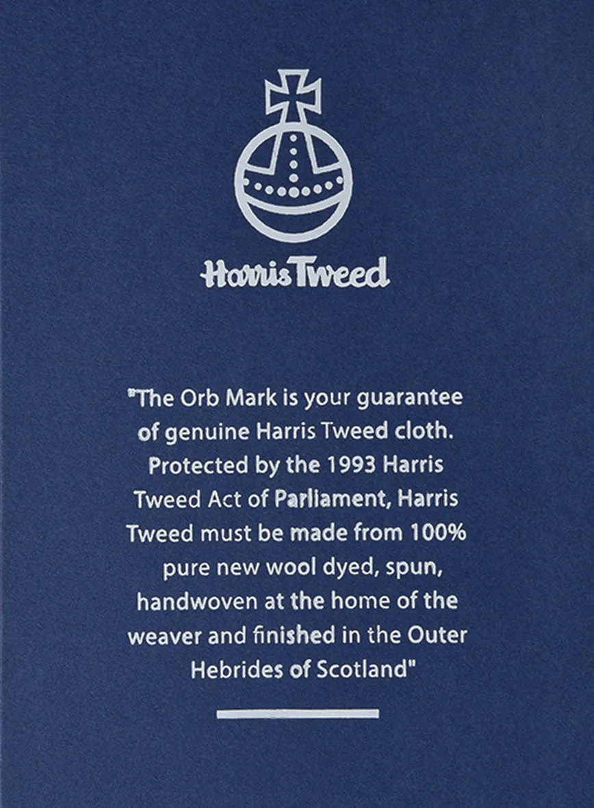 Harris Tweed Russet Houndstooth Suit