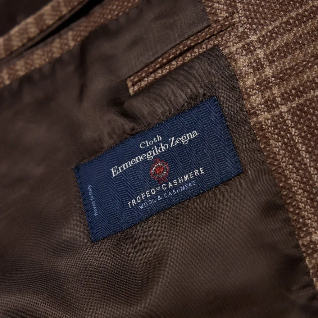 HENRY SARTORIAL HERITAGE Check Blazer BROWN CHECK REG