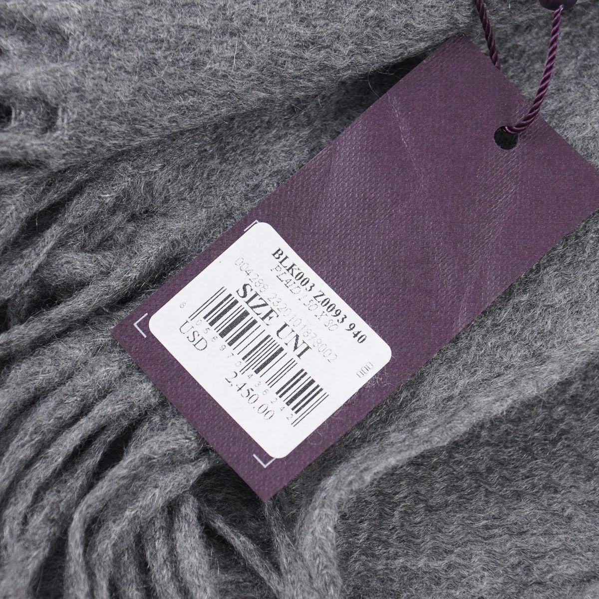 Isaia Extra-Large Cashmere Scarf