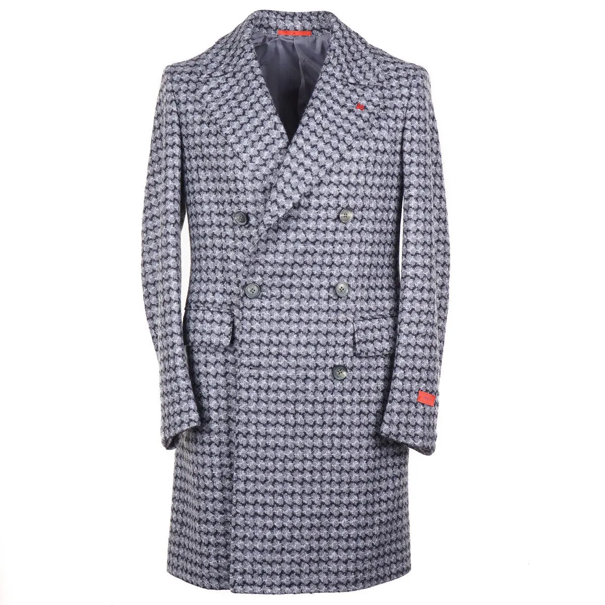 Isaia 'Marshall' Soft Cashmere Overcoat
