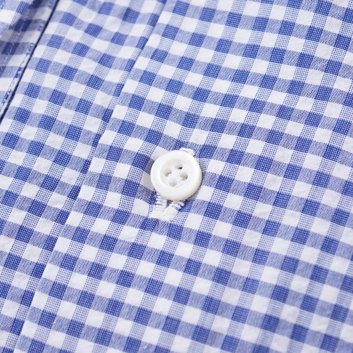 Isaia 'Mix' Tailored-Fit Cotton Shirt