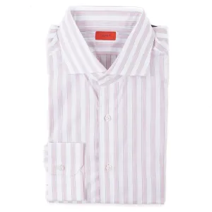 Isaia 'Mix' Tailored-Fit Cotton Shirt
