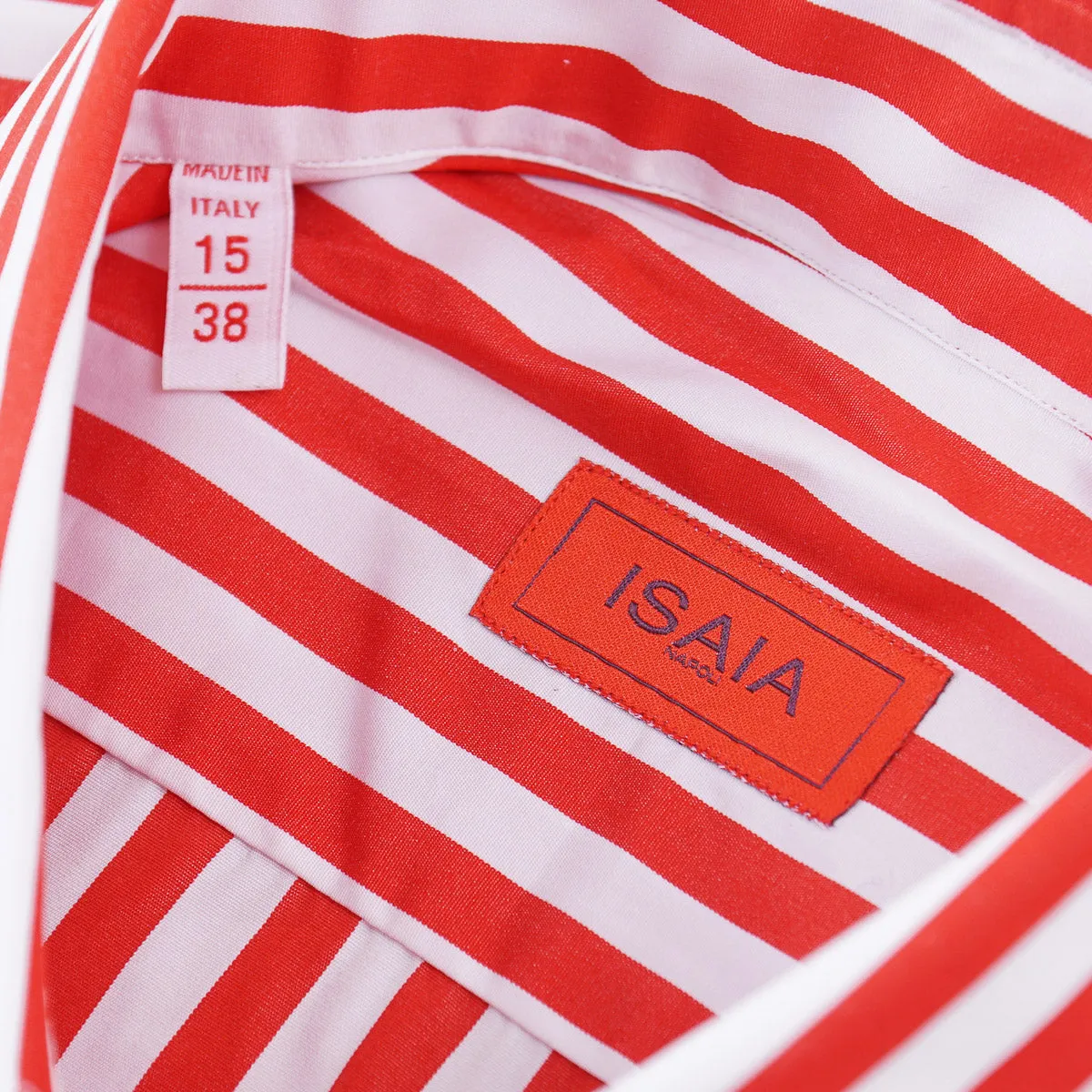Isaia 'Mix' Tailored-Fit Cotton Shirt