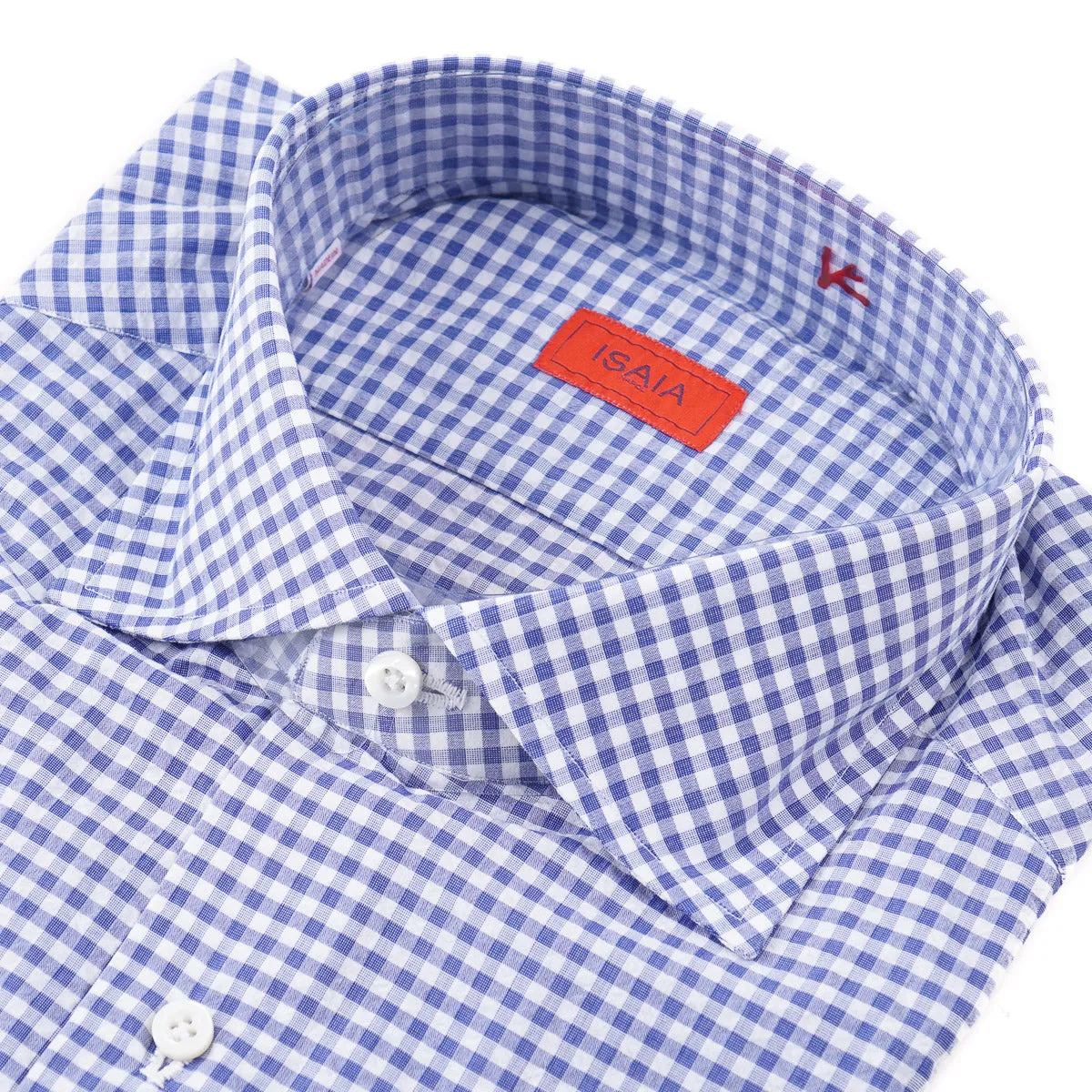 Isaia 'Mix' Tailored-Fit Cotton Shirt