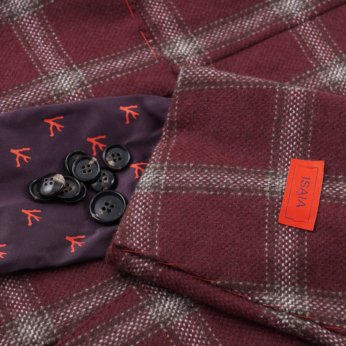 Isaia Tailored-Fit Cashmere Sport Coat