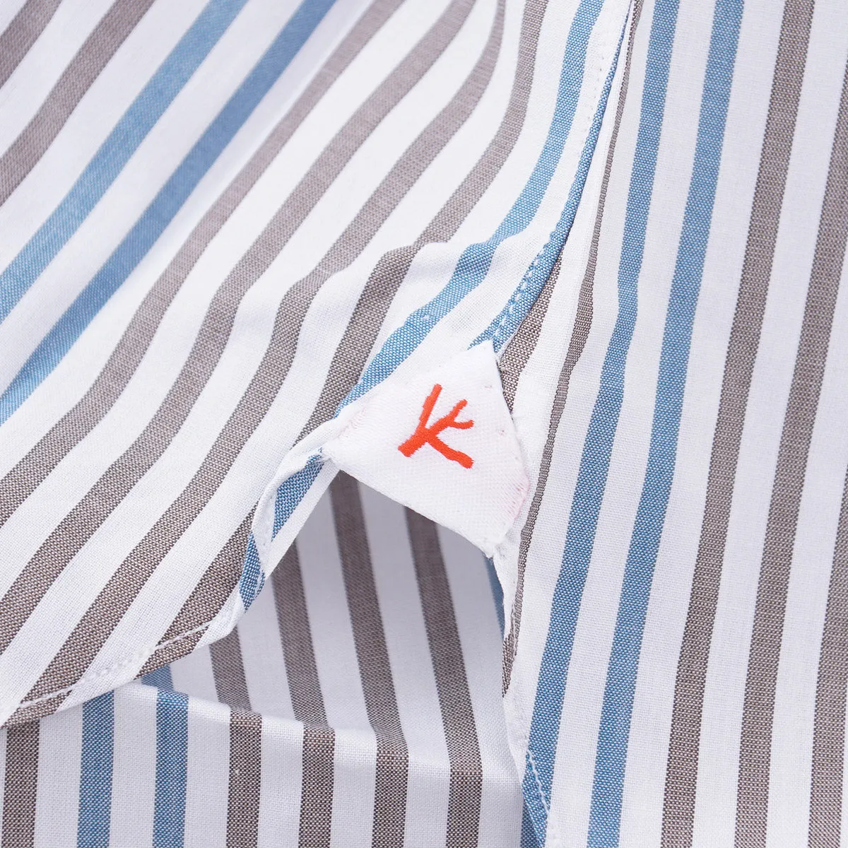 Isaia Tailored-Fit 'Mix' Cotton Shirt