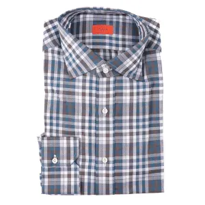 Isaia Tailored-Fit 'Mix' Cotton Shirt