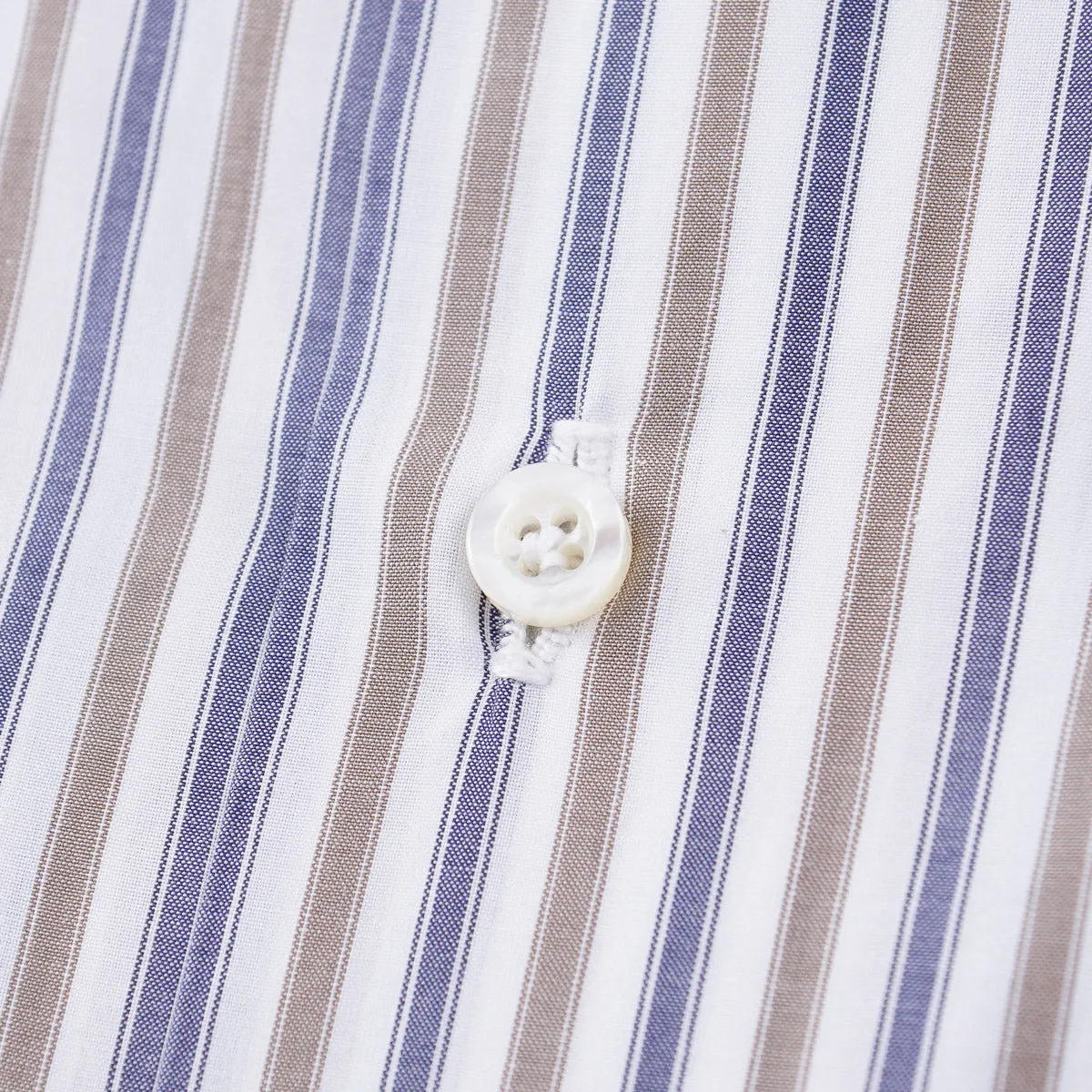 Isaia Tailored-Fit 'Mix' Cotton Shirt