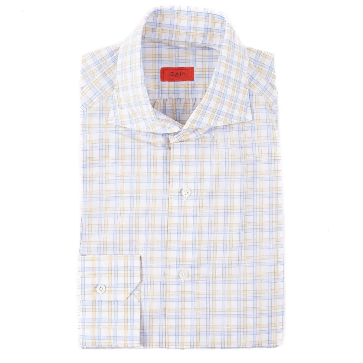 Isaia Tailored-Fit 'Mix' Cotton Shirt