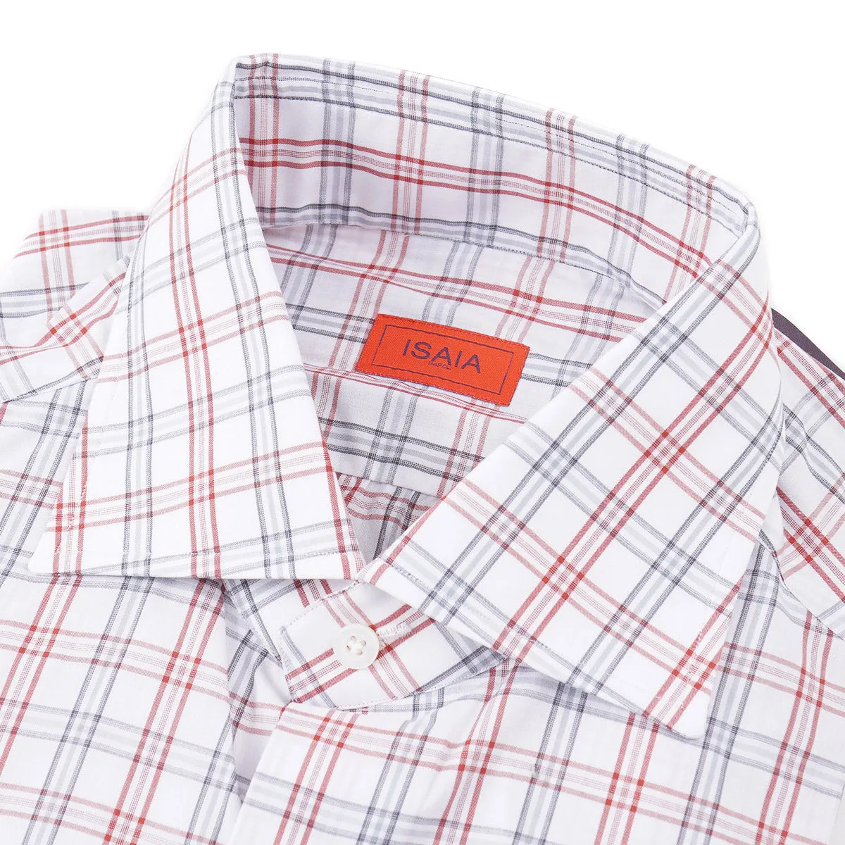Isaia Tailored-Fit 'Mix' Cotton Shirt