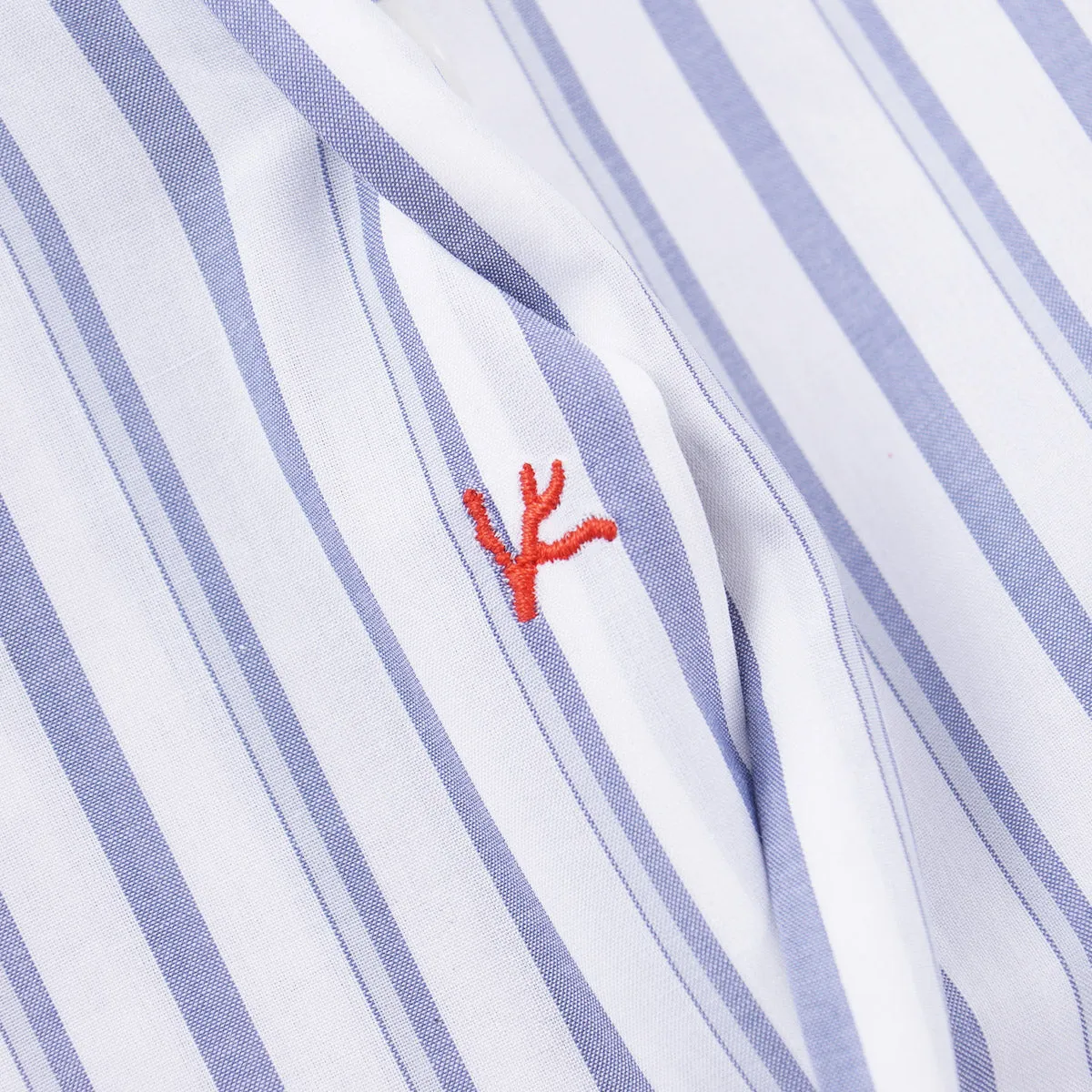 Isaia Tailored-Fit 'Mix' Cotton Shirt