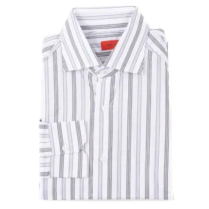 Isaia Tailored-Fit 'Mix' Cotton Shirt