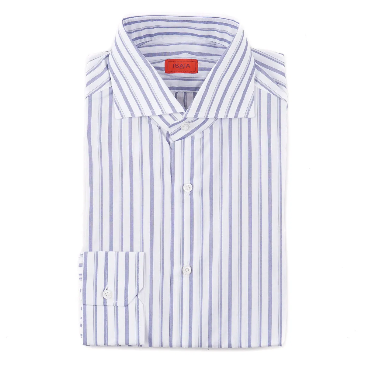 Isaia Tailored-Fit 'Mix' Cotton Shirt