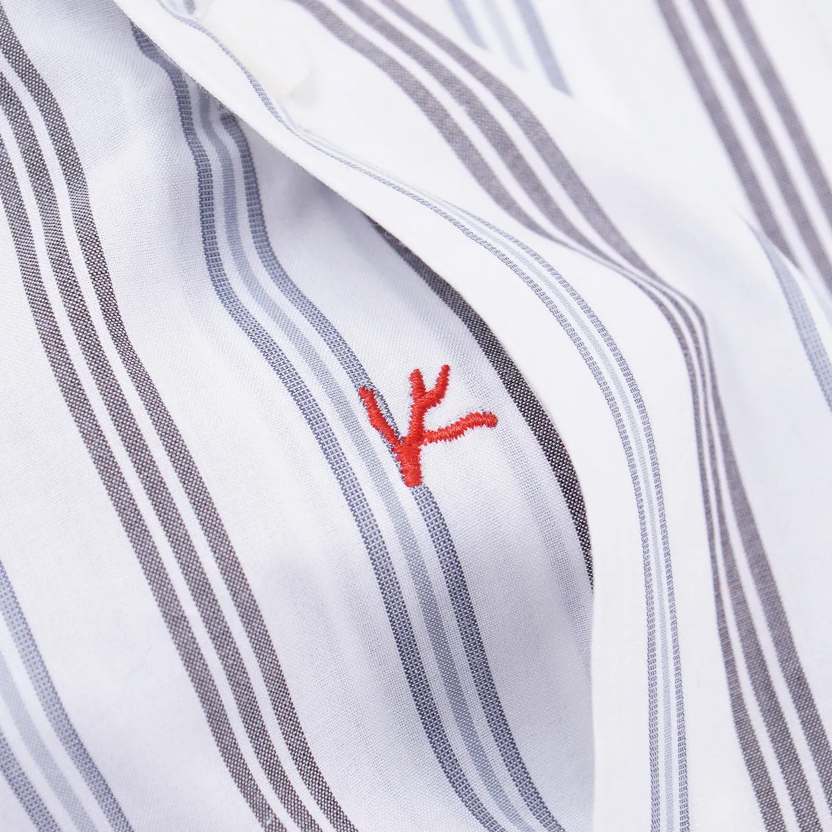Isaia Tailored-Fit 'Mix' Cotton Shirt