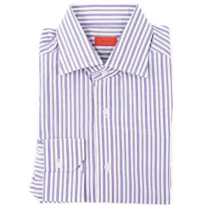 Isaia Tailored-Fit 'Mix' Cotton Shirt