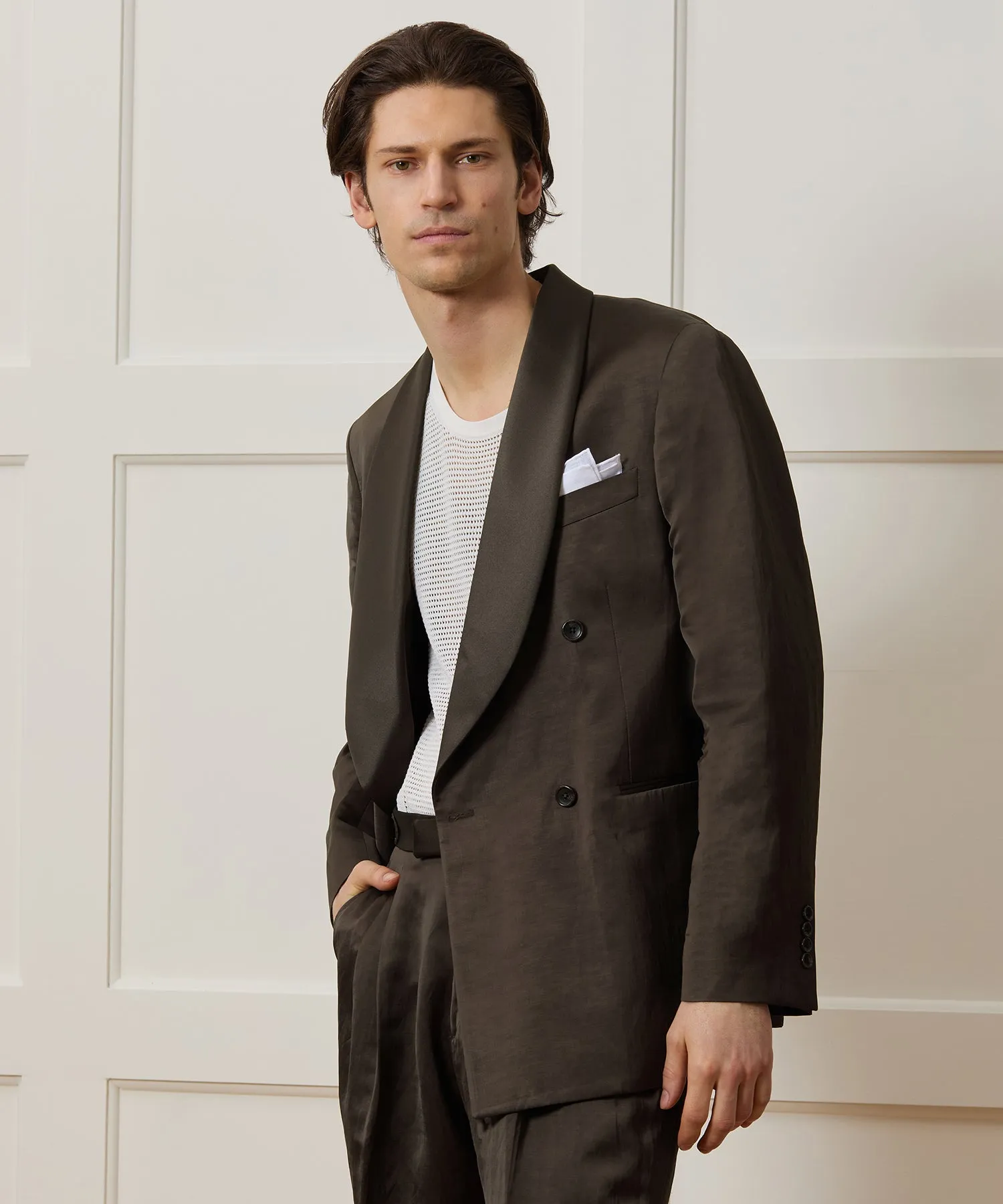 Italian Double-Breasted Shawl Tuxedo