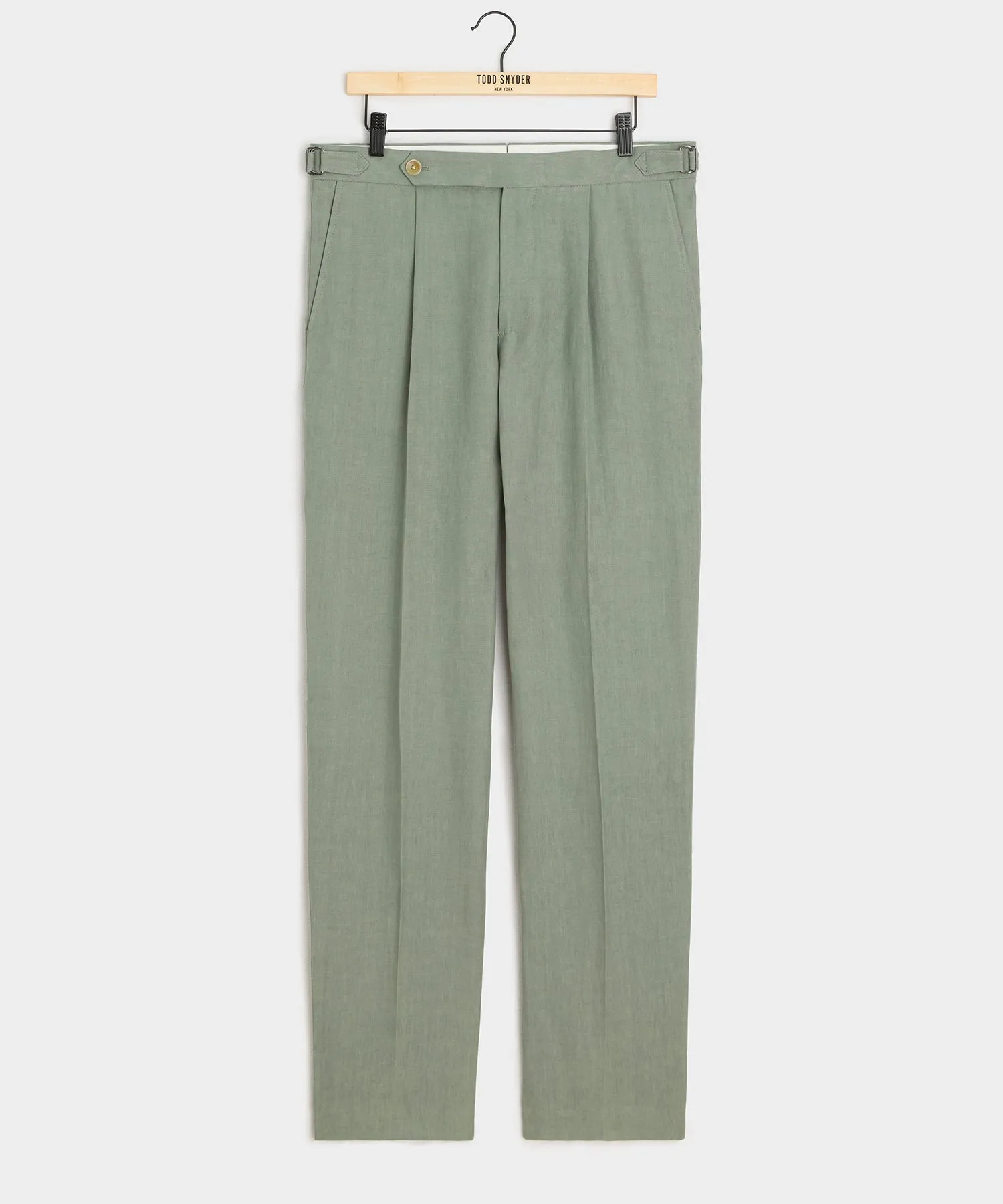 Italian Linen Double-Breasted Suit