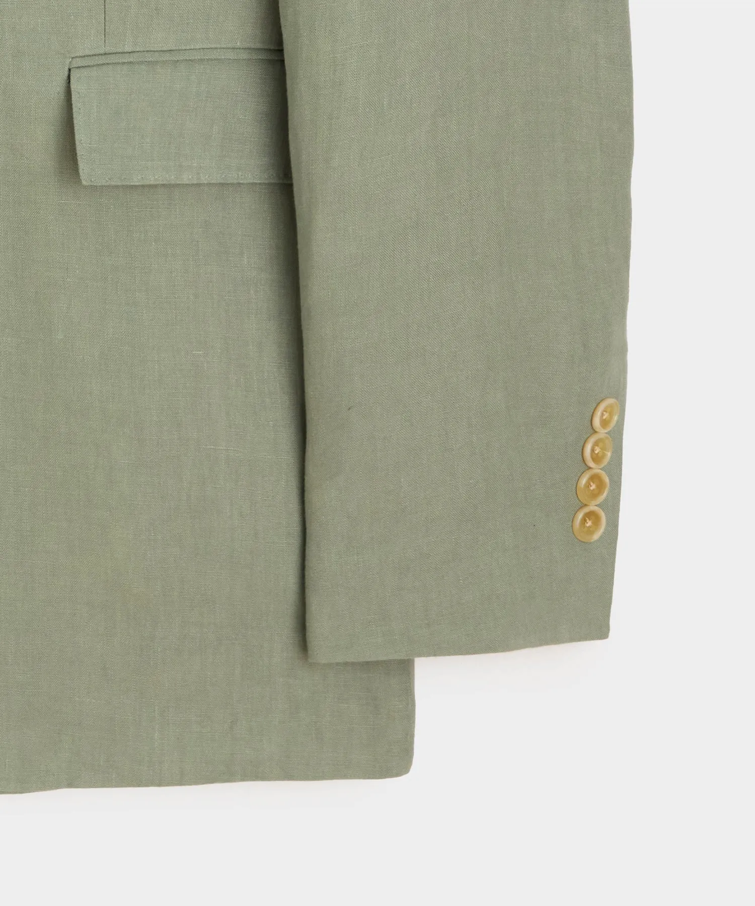 Italian Linen Double-Breasted Suit