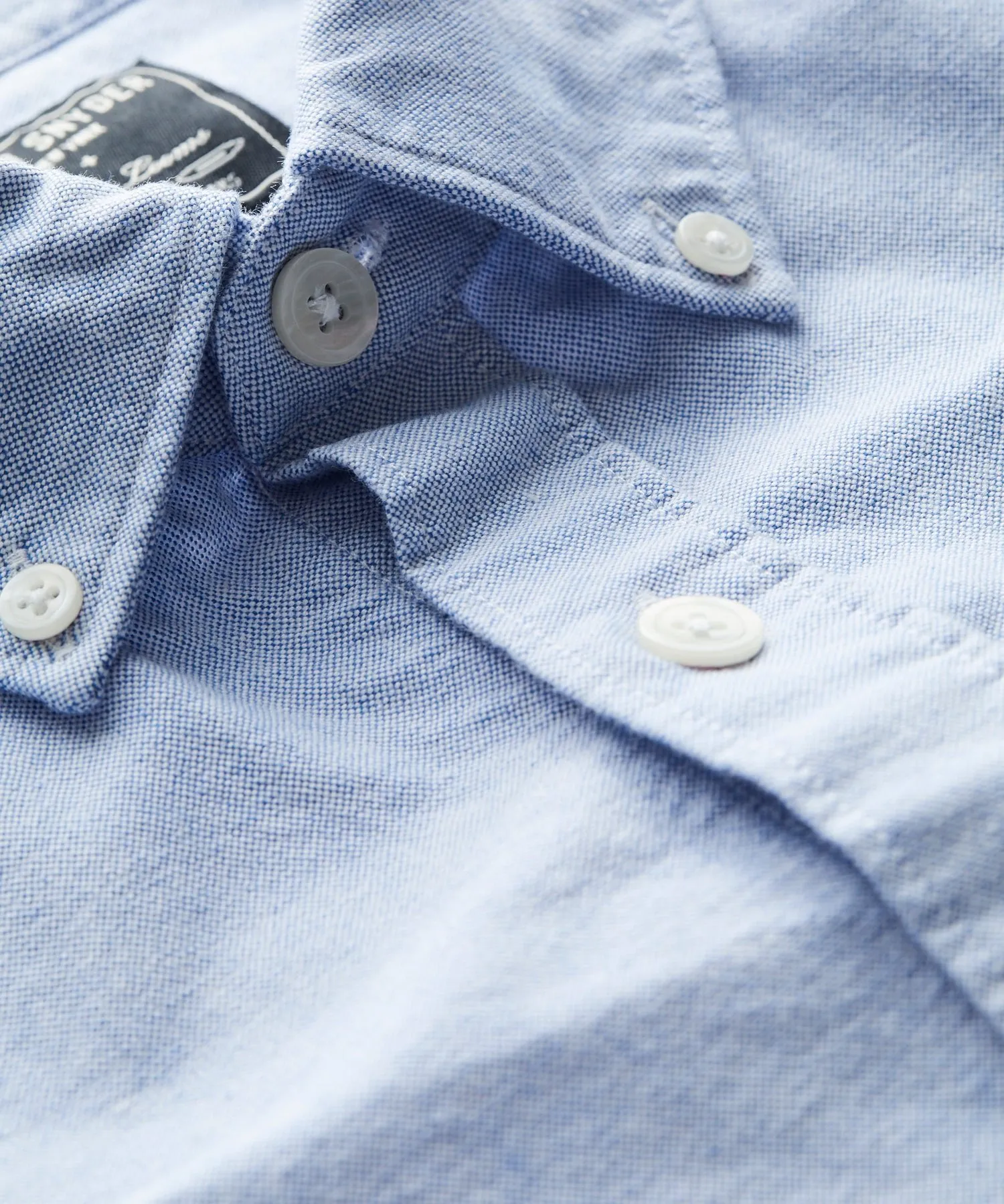 Japanese Selvedge Oxford Button-Down Collar Shirt
