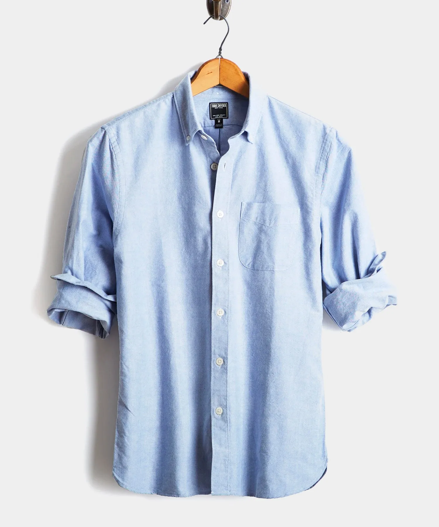 Japanese Selvedge Oxford Button-Down Collar Shirt