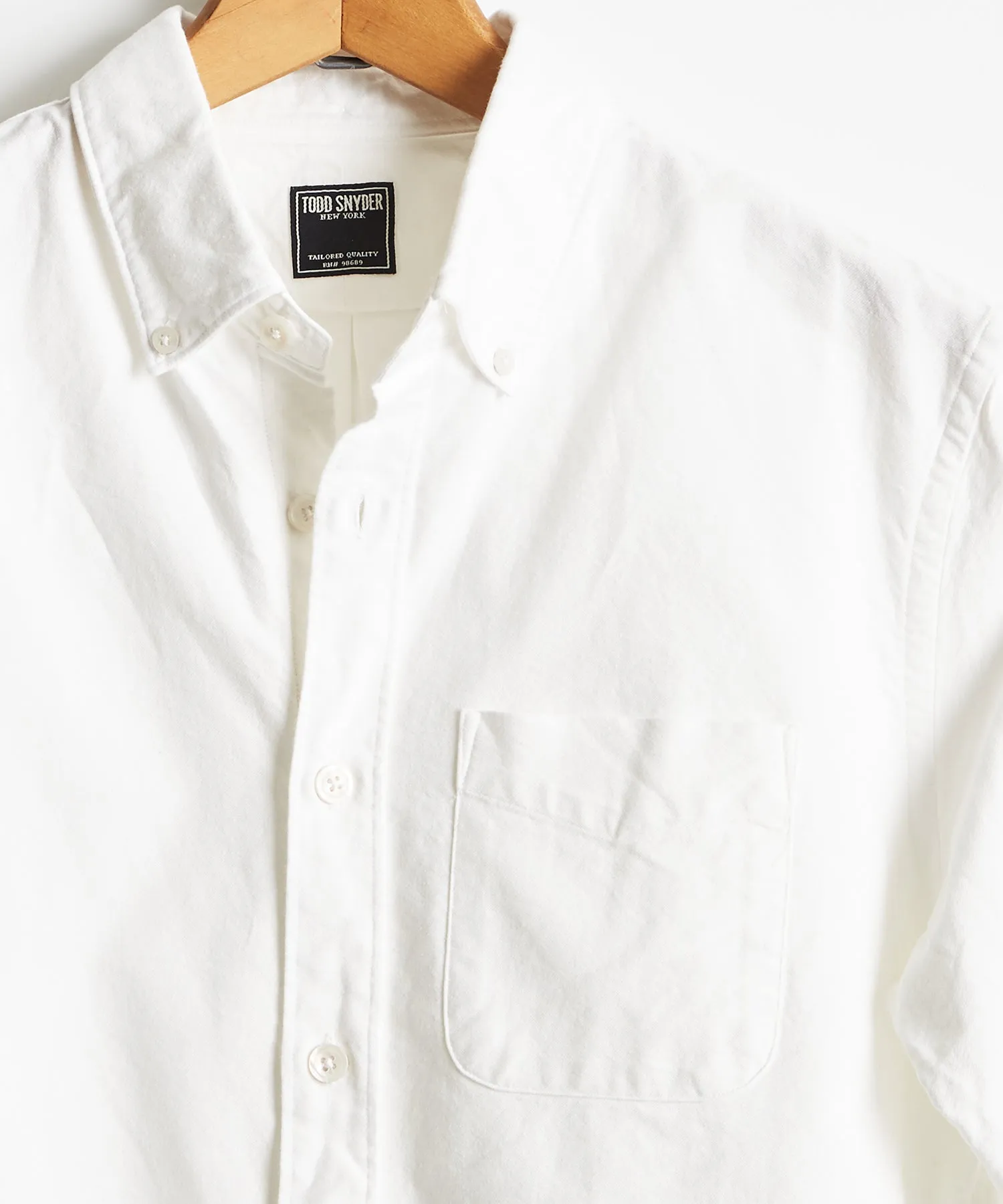 Japanese Selvedge Oxford Button-Down Collar Shirt