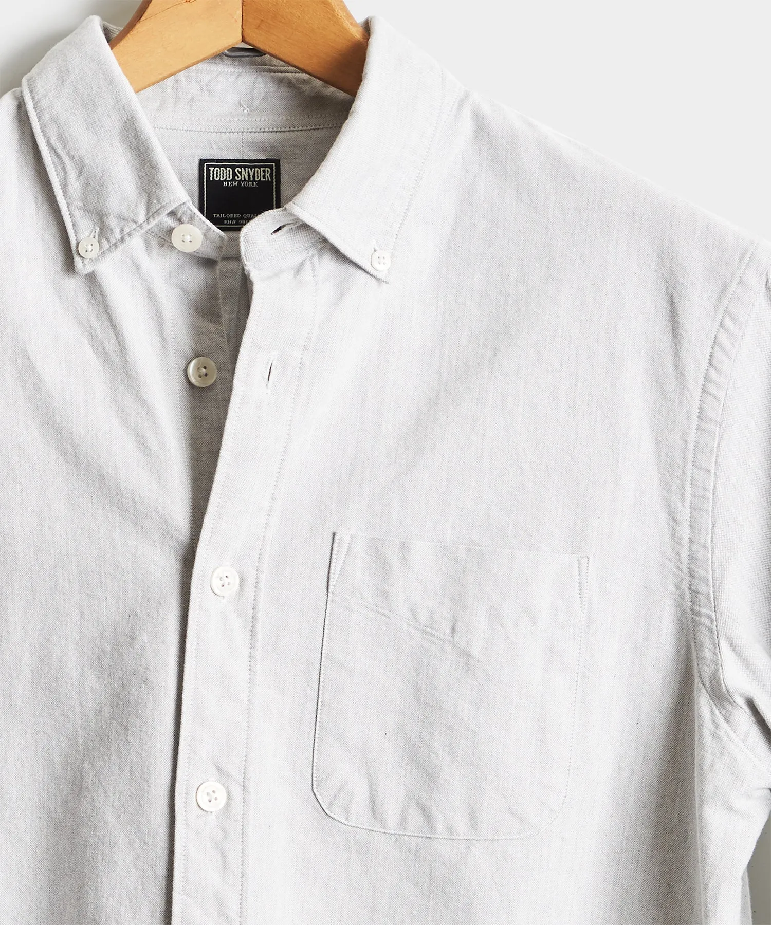 Japanese Selvedge Oxford Button-Down Collar Shirt