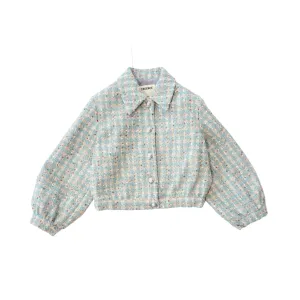 L'Agence 'Bridges Tweed' Cropped Jacket