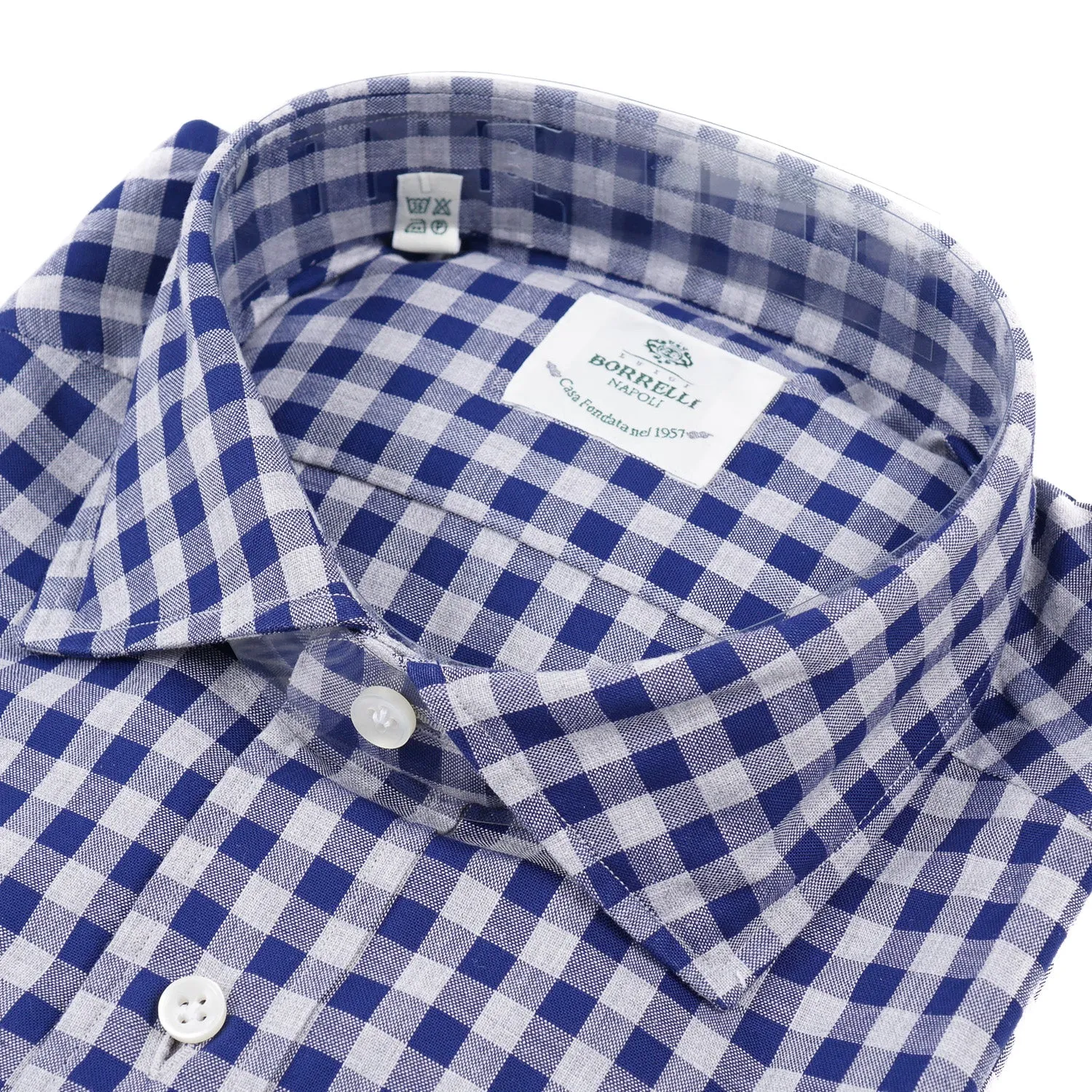Luigi Borrelli Tailored-Fit Cotton Shirt
