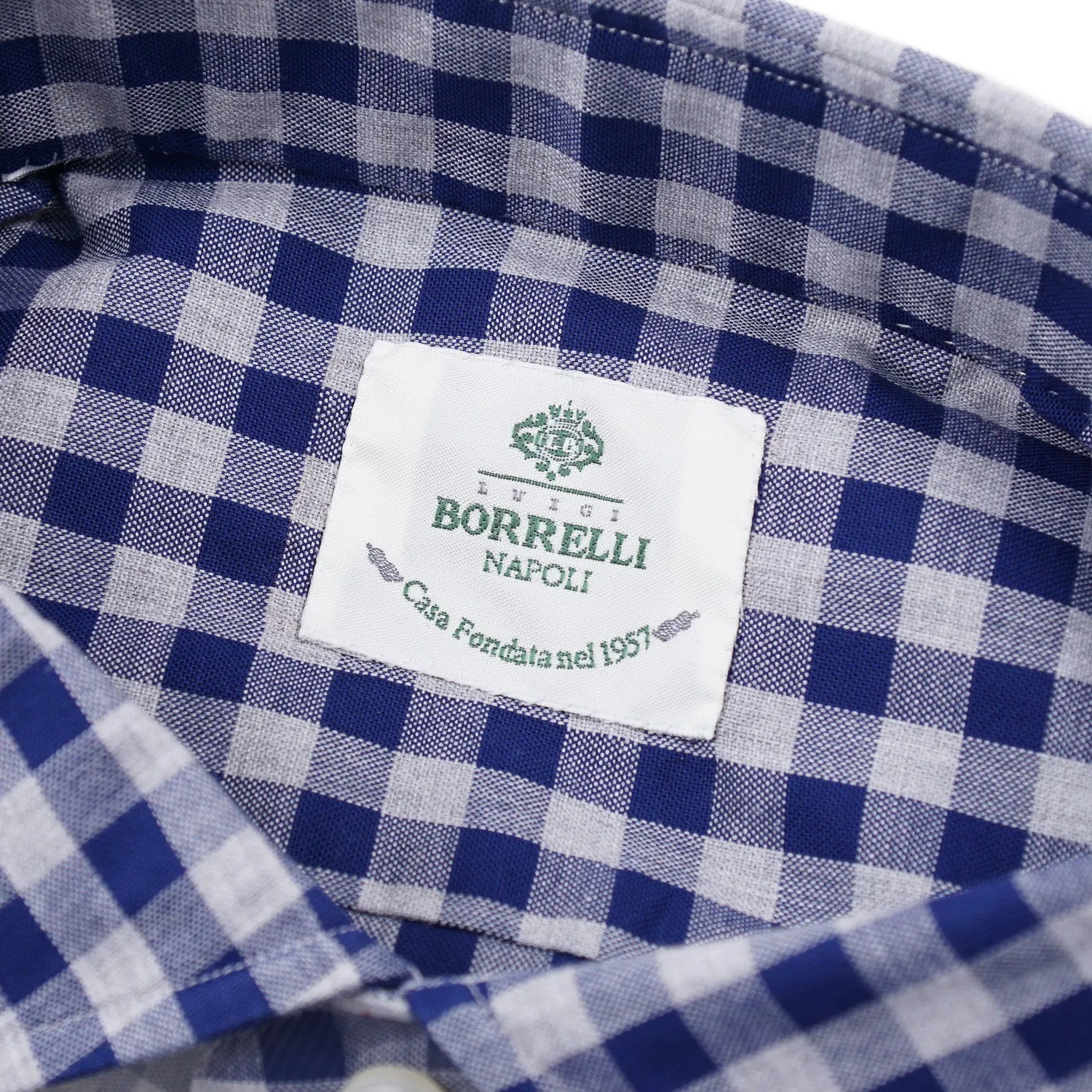 Luigi Borrelli Tailored-Fit Cotton Shirt