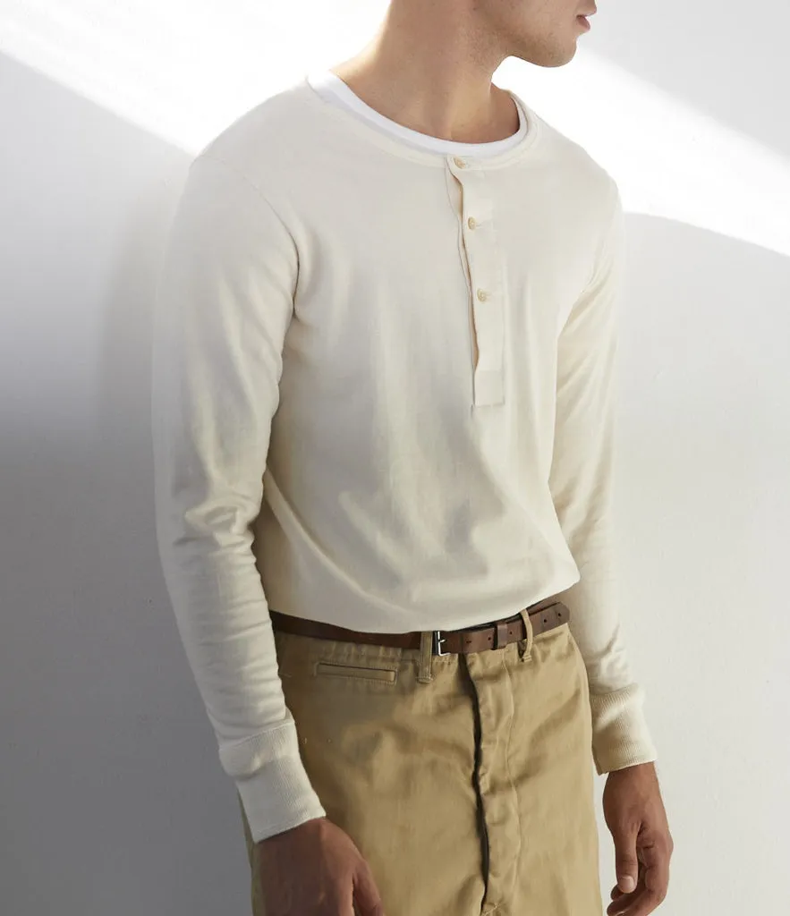 Merz Henley LS 8.6 Oz Classic Fit Nature